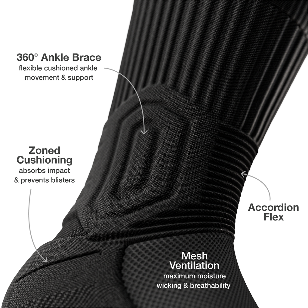 CloudFusion™ Athletic Cushioned Crew Socks